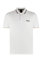 Load image into Gallery viewer, Short sleeve cotton pique polo shirt
