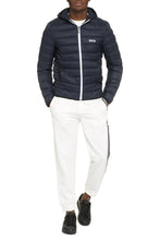Load image into Gallery viewer, Hooded full-zip down jacket
