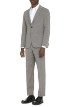 Load image into Gallery viewer, Houndstooth single breast blazer
