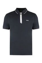 Load image into Gallery viewer, Logo print cotton polo shirt
