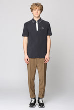Load image into Gallery viewer, Logo print cotton polo shirt
