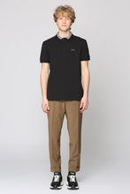 Load image into Gallery viewer, Logo detail stretch cotton polo shirt
