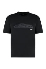 Load image into Gallery viewer, Cotton crew-neck T-shirt
