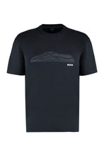 Load image into Gallery viewer, Cotton crew-neck T-shirt
