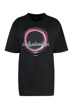 Load image into Gallery viewer, Cotton crew-neck T-shirt
