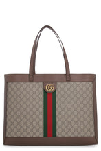 Load image into Gallery viewer, Ophidia GG supreme fabric tote bag
