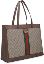 Load image into Gallery viewer, Ophidia GG supreme fabric tote bag
