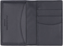 Load image into Gallery viewer, Leather flap-over card-holder
