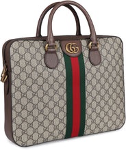Load image into Gallery viewer, Ophidia GG supreme fabric briefcase
