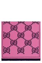 Load image into Gallery viewer, GG jacquard wool scarf
