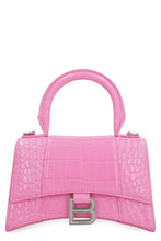 Load image into Gallery viewer, Hourglass croco-print leather mini-bag
