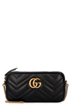 Load image into Gallery viewer, GG Marmont quilted leather mini crossbody bag
