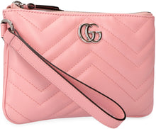 Load image into Gallery viewer, GG Marmont quilted leather clutch
