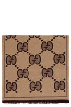 Load image into Gallery viewer, Two-tone fringed scarf
