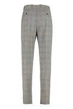 Load image into Gallery viewer, Prince of Wales checked wool trousers
