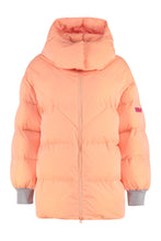 Load image into Gallery viewer, Belted full zip down jacket
