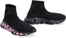 Load image into Gallery viewer, Speed Graffiti knitted sock-sneakers
