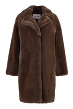 Load image into Gallery viewer, Camille faux fur coat
