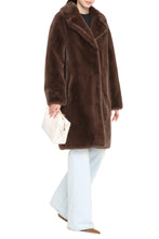 Load image into Gallery viewer, Camille faux fur coat
