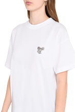 Load image into Gallery viewer, Cotton crew-neck T-shirt
