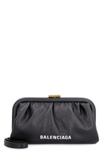 Load image into Gallery viewer, Cloud XS leather clutch with strap
