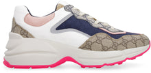 Load image into Gallery viewer, Rhyton GG leather low-top sneakers

