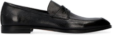 Load image into Gallery viewer, Webb pebbled leather loafers
