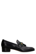 Load image into Gallery viewer, Logo detail leather loafers
