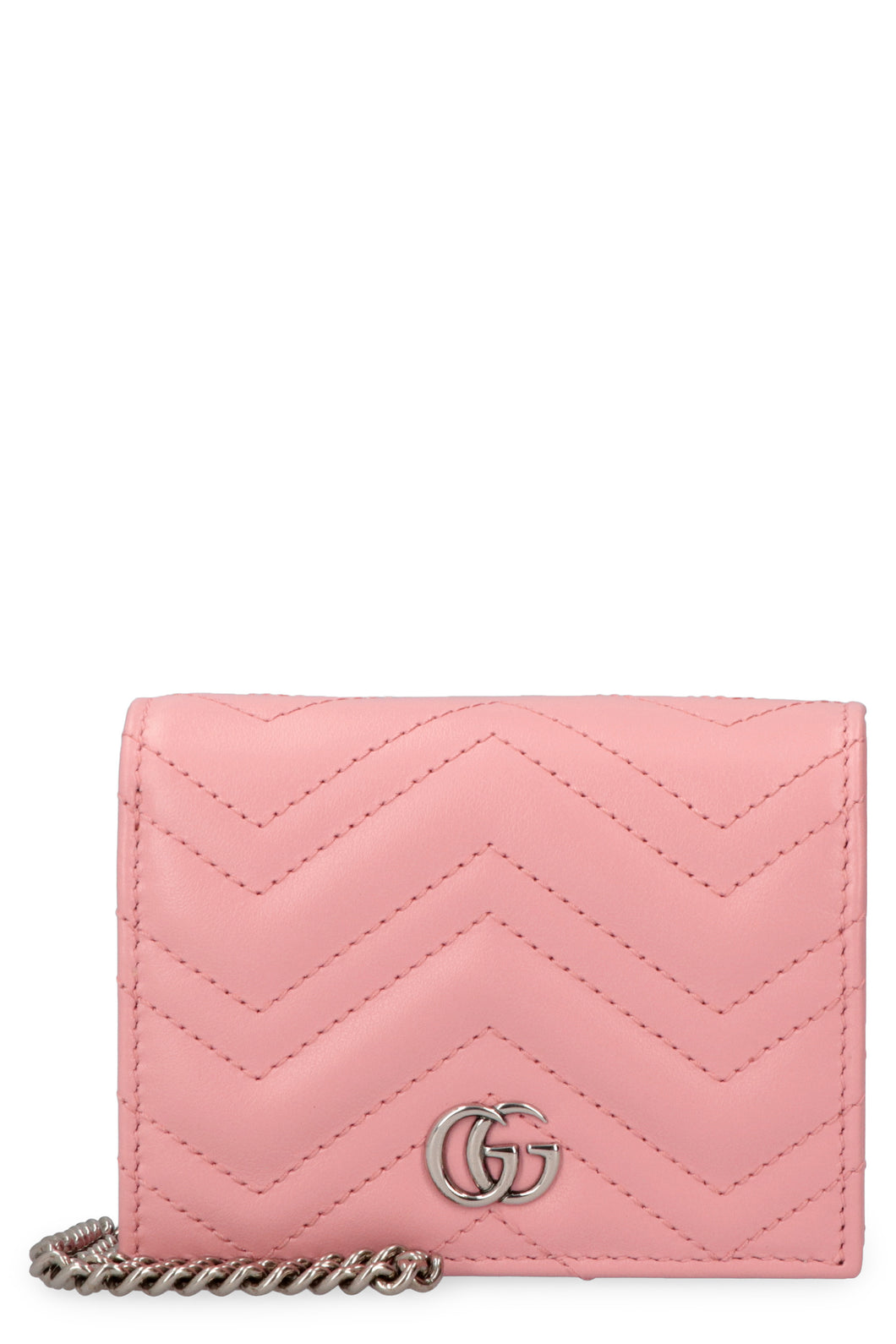 GG Marmont leather wallet on chain