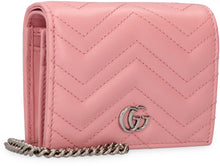 Load image into Gallery viewer, GG Marmont leather wallet on chain
