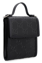 Load image into Gallery viewer, All over GG motif leather crossbody bag
