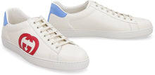 Load image into Gallery viewer, Ace logo detail leather sneakers
