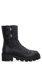 Load image into Gallery viewer, Logo detail leather booties
