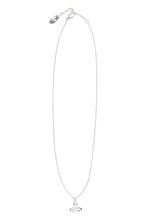 Load image into Gallery viewer, Reina silver plated metal necklace
