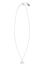 Load image into Gallery viewer, Reina silver plated metal necklace
