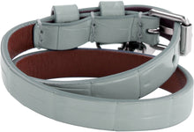 Load image into Gallery viewer, Skull charm leather double-wrap bracelet
