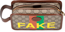 Load image into Gallery viewer, Coated canvas washbag
