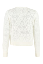 Load image into Gallery viewer, Openwork-knit cardigan
