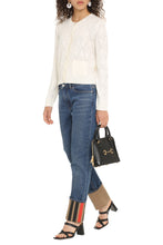 Load image into Gallery viewer, Openwork-knit cardigan

