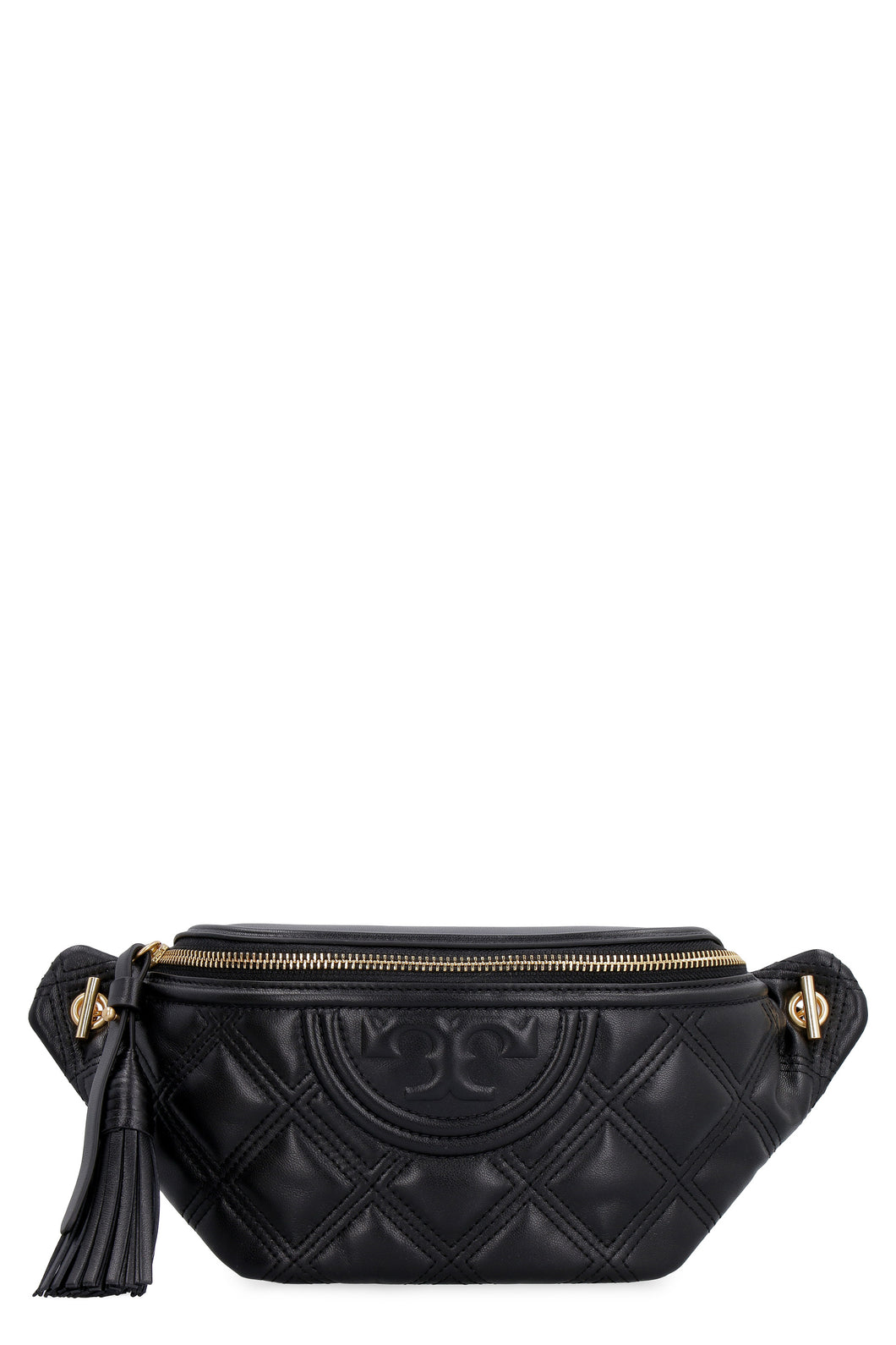 Fleming leather belt bag with logo