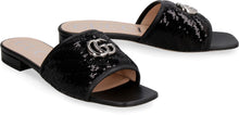 Load image into Gallery viewer, Leather flat sandals
