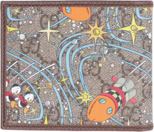 Load image into Gallery viewer, Donald Duck print flap-over wallet Disney x Gucci
