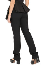 Load image into Gallery viewer, Tailored wool-silk blend trousers

