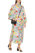 Load image into Gallery viewer, Floral print silk midi dress
