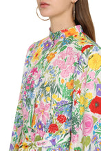 Load image into Gallery viewer, Floral print silk midi dress
