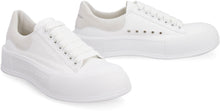 Load image into Gallery viewer, Canvas low-top sneakers

