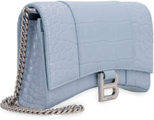 Load image into Gallery viewer, Hourglass leather wallet on chain
