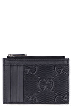 Load image into Gallery viewer, Logo detail leather card holder
