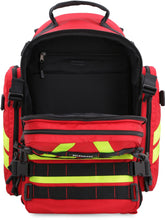 Load image into Gallery viewer, Fire logo detail nylon backpack
