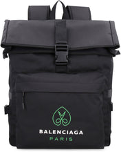 Load image into Gallery viewer, Logo detail nylon backpack
